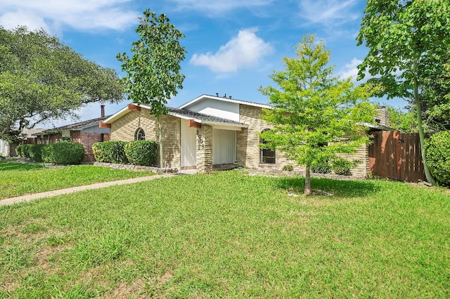 3008 Lindbergh Dr, Dallas, TX 75228 - view of front of house with stone siding