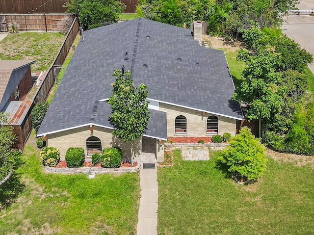 3008 Lindbergh Dr, Dallas, TX 75228 - view from above of property