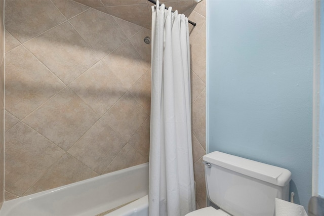 2011 Sandy Trl, Richardson, TX 75080 - full bath with toilet and shower / bathtub combination with curtain