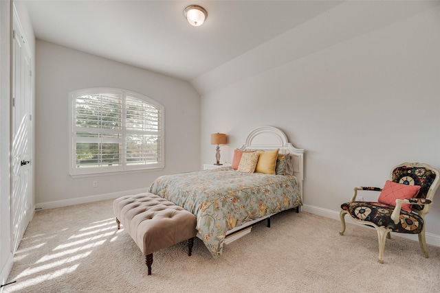 11578 Barcelona Ln, Frisco, TX 75035 - carpeted bedroom featuring baseboards and vaulted ceiling