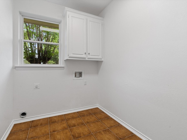 14130 Red Wood Cir S, Frisco, TX 75071 - laundry room with cabinet space, electric dryer hookup, hookup for a washing machine, and baseboards