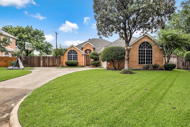 11 Enchanted Ct, Mansfield, TX 76063 - view of front facade with brick siding