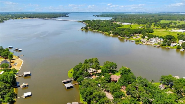 6903 Scott St, Eustace, TX 75124 - bird's eye view of a large body of water