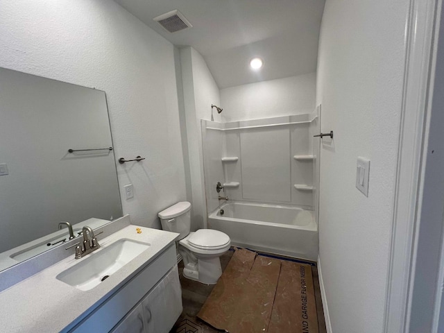 713 Roanoke, Princeton, TX 75407 - full bath with toilet, vanity, and shower / tub combination
