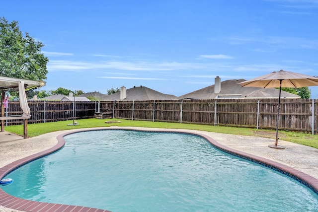1623 Bertram Dr, Mansfield, TX 76063 - view of swimming pool featuring a patio