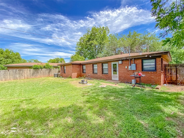 3816 State St, Abilene, TX 79603 - rear view of house with brick siding