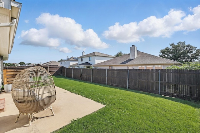 216 Hilltop Dr, Justin, TX 76247 - view of yard with a patio area