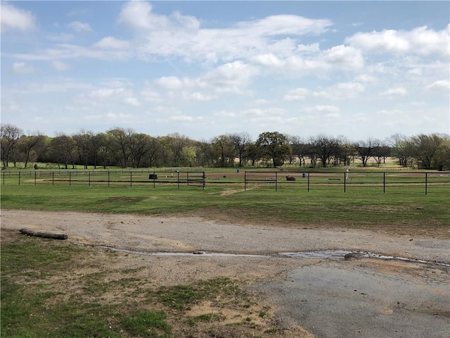 1019 Springhill Rd, Aubrey, TX 76227 - view of yard featuring a view of countryside