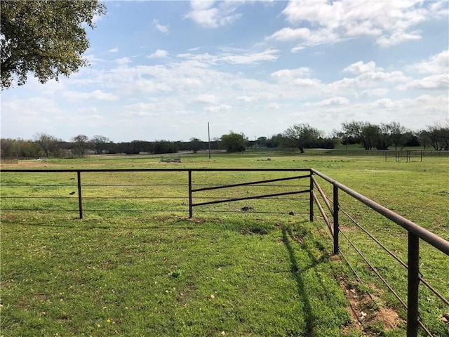 1019 Springhill Rd, Aubrey, TX 76227 - view of yard featuring a view of countryside
