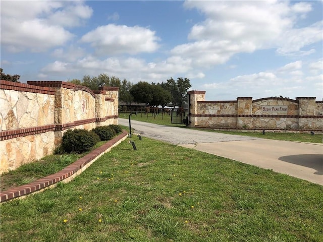 1019 Springhill Rd, Aubrey, TX 76227 - view of yard