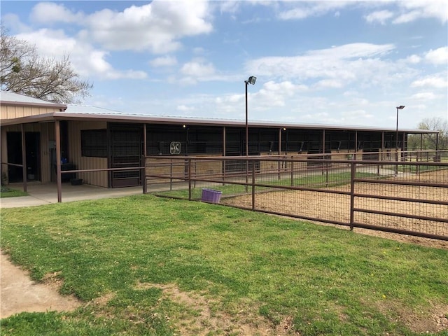 1019 Springhill Rd, Aubrey, TX 76227 - view of horse barn
