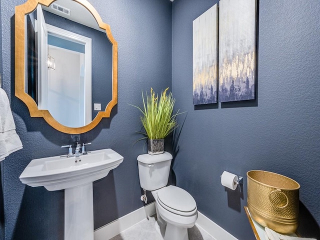 2724 Eccleston St, Celina, TX 75009 - half bath with toilet and baseboards