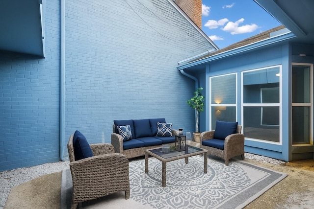 6853 Anglebluff Cir, Dallas, TX 75248 - view of patio / terrace with outdoor lounge area