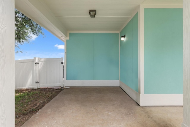 1521 Cherokee Rose Trl, Savannah, TX 76227 - view of patio with a gate