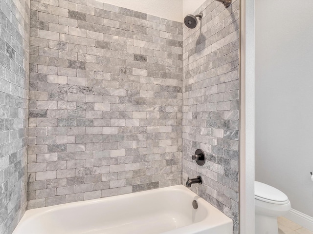 3025 Infinity Dr, Weatherford, TX 76087 - full bathroom featuring toilet and  shower combination