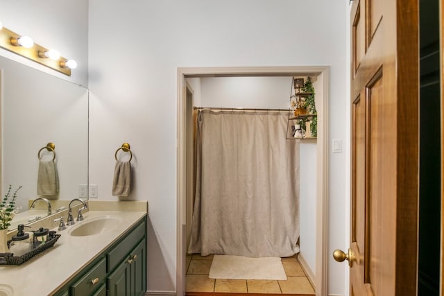 213 County Road 1407, Jacksonville, TX 75766 - full bath featuring double vanity and tile patterned flooring