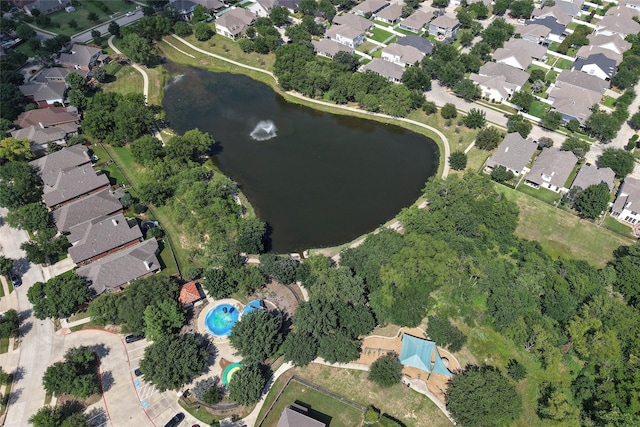 9004 Mcfarland Way, Fort Worth, TX 76244 - aerial view of property and surrounding area featuring a nearby body of water and nearby suburban area