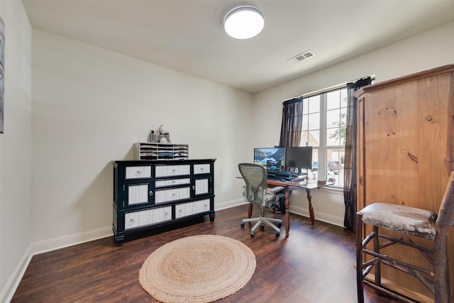 1036 Knoxbridge Rd, Forney, TX 75126 - office with wood finished floors and baseboards
