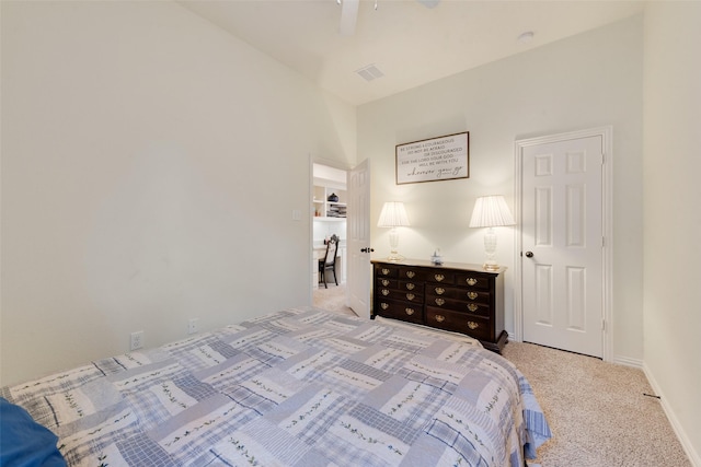 1036 Knoxbridge Rd, Forney, TX 75126 - bedroom featuring light carpet and ceiling fan