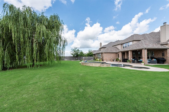 1036 Knoxbridge Rd, Forney, TX 75126 - view of yard featuring a patio