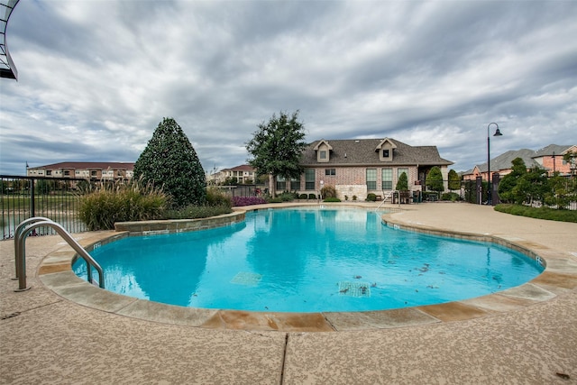 393 Bluebird Ln, Fairview, TX 75069 - view of pool with a patio