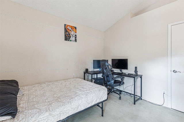 1005 Blue Jay Dr, Mansfield, TX 76063 - carpeted bedroom featuring lofted ceiling