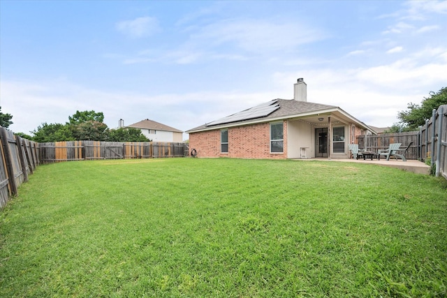 800 Bur Oak Dr, Burleson, TX 76028 - view of yard with a patio area