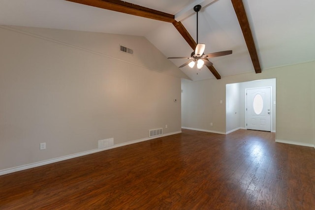 4501 Mink Dr, Haltom City, TX 76117 - unfurnished living room with ceiling fan, baseboards, and wood finished floors