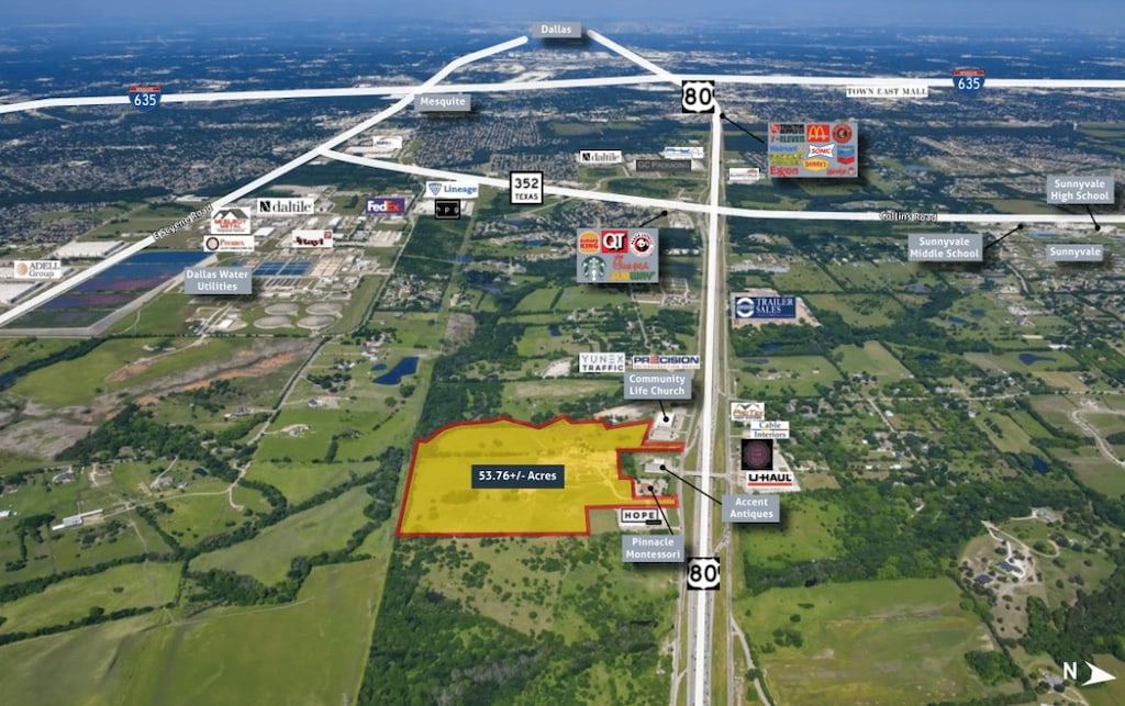 618 E US Highway 80, Sunnyvale, TX 75182