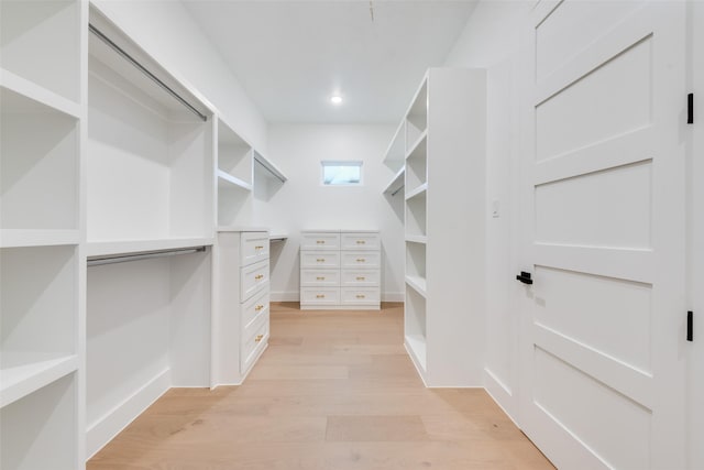 1700 Hamilton Ln, Northlake, TX 76247 - walk in closet featuring light wood-style flooring