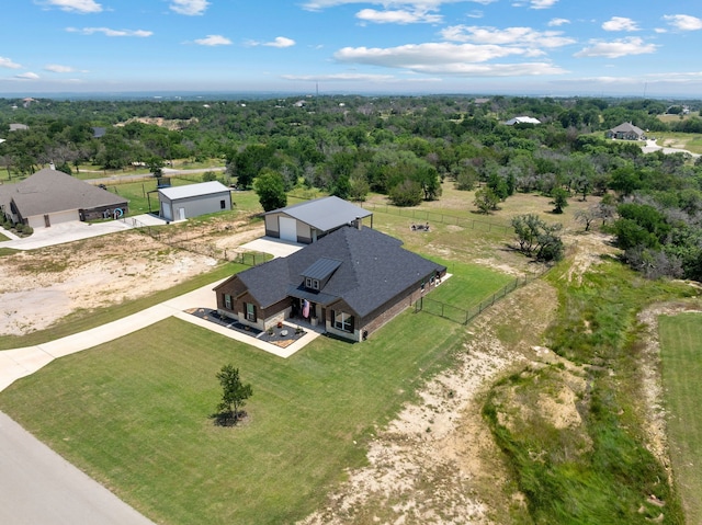 1052 Winecup Ln, Weatherford, TX 76085 - aerial view of property and surrounding area