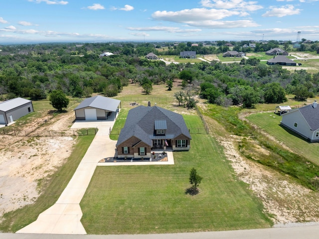 1052 Winecup Ln, Weatherford, TX 76085 - view from above of property