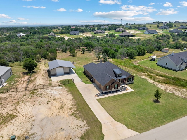 1052 Winecup Ln, Weatherford, TX 76085 - aerial view of property and surrounding area