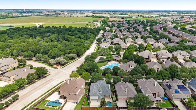 1025 Arches Park Dr, Allen, TX 75013 - aerial perspective of suburban area