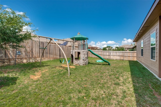 5825 Loveland Dr, Denton, TX 76208 - view of yard featuring a playground