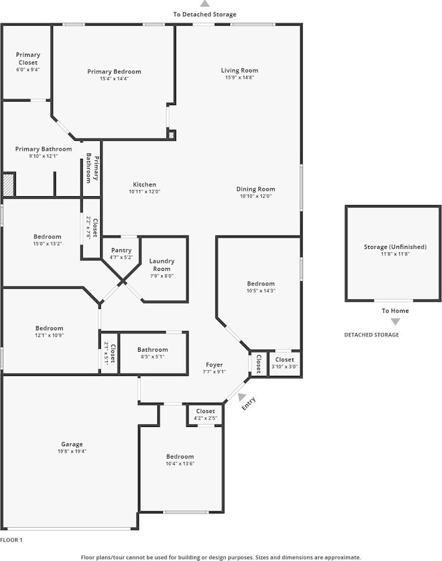 2113 Rubin Rd, Fate, TX 75189 - floor plan / room layout