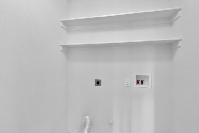 8300 Southern Prairie Dr, Fort Worth, TX 76123 - washroom featuring hookup for an electric dryer, hookup for a washing machine, and gas dryer hookup