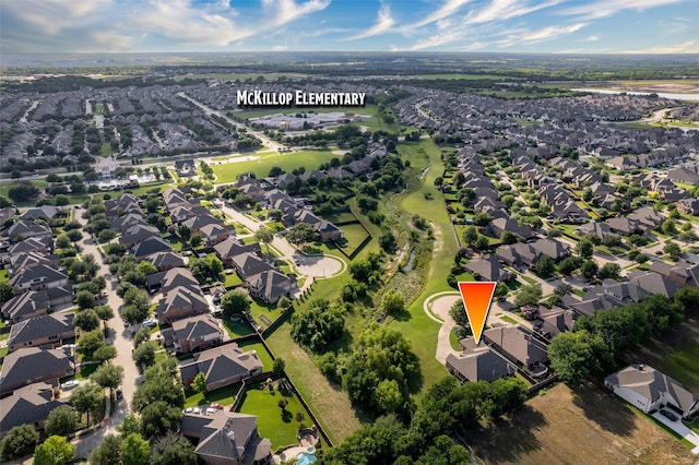 3400 Eisenhower Ave, Melissa, TX 75454 - aerial view of property and surrounding area featuring nearby suburban area