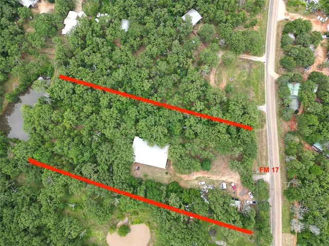 18637 Fm 17, Canton, TX 75103 - aerial view of property's location with property parcel outlined