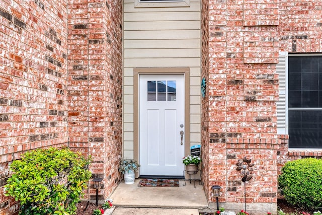 910 Glenbrook Dr, Grand Prairie, TX 75052 - property entrance with brick siding