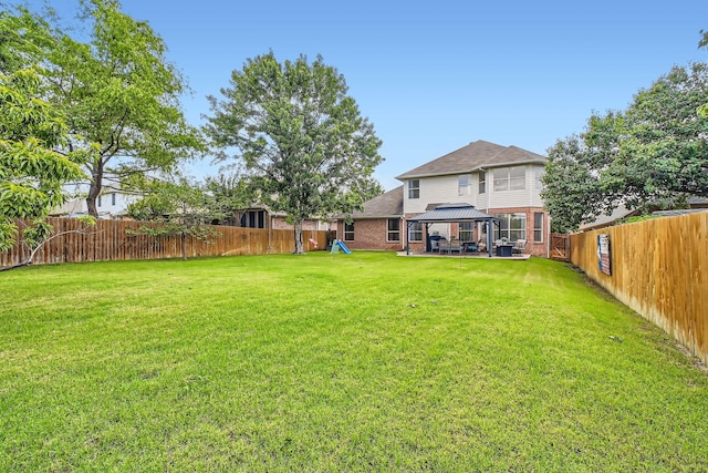 8633 Shadow Trace Dr, Fort Worth, TX 76244 - view of yard with a gazebo