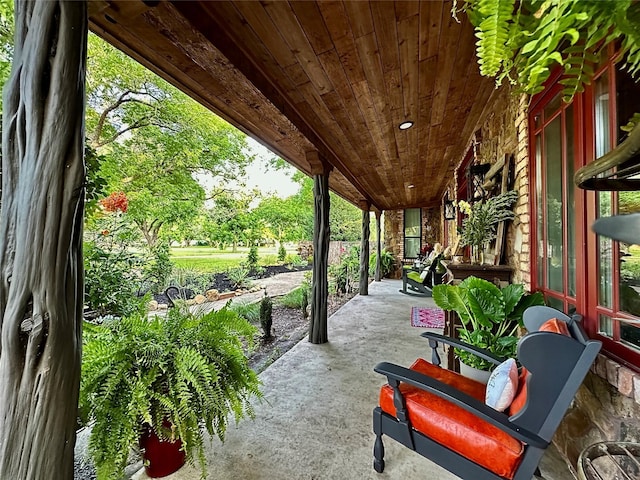 4000 Pecan Ln, Benbrook, TX 76116 - view of patio