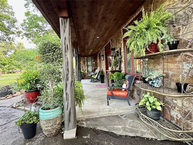4000 Pecan Ln, Benbrook, TX 76116 - view of porch