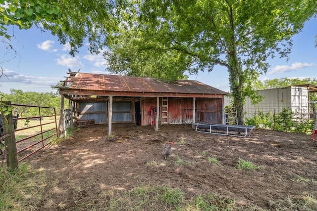 9759 Fm 638, Dawson, TX 76639 - view of outbuilding featuring an exterior structure and a carport