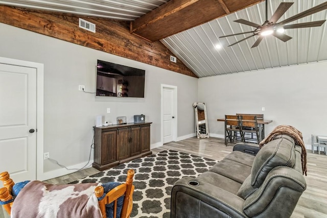 9759 Fm 638, Dawson, TX 76639 - living area with wood finished floors, a ceiling fan, and baseboards