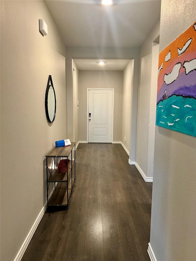 6413 Tudor Pl, Celina, TX 76227 - corridor featuring wood finished floors and baseboards