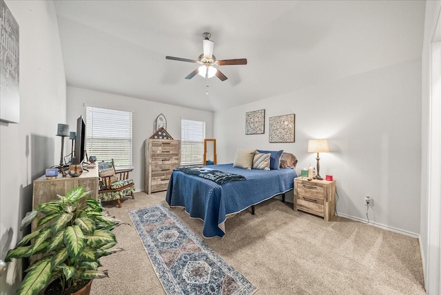 609 Autumn Ave, Justin, TX 76247 - carpeted bedroom featuring baseboards and a ceiling fan