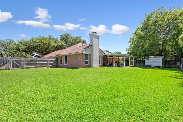 108 Neely Rd, Hewitt, TX 76643 - view of yard
