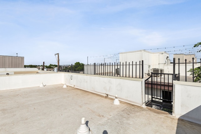 2022 N Fitzhugh Ave Unit E, Dallas, TX 75204 - view of patio / terrace featuring central AC unit