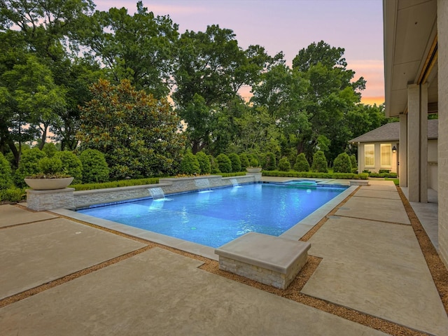 2161 Honey Ln, Celina, TX 75009 - view of swimming pool with a patio area and a pool with connected hot tub